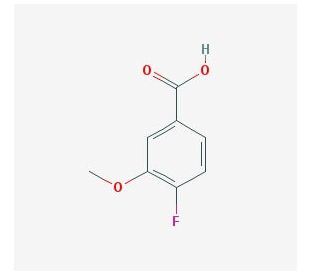 4-Fluoro-3-methoxybenzoic acid (CAS 82846-18-2) - chemical structure image