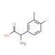 4-Fluoro-3-methyl-DL-phenylglycine - chemical structure image
