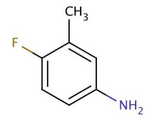 4-Fluoro-3-methylaniline (CAS 452-69-7) - chemical structure image
