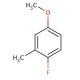 4-Fluoro-3-methylanisole (CAS 2338-54-7) - chemical structure image