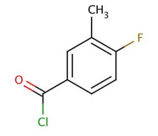 4-Fluoro-3-methylbenzoyl chloride (CAS 455-84-5) - chemical structure image