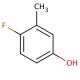 4-Fluoro-3-methylphenol (CAS 452-70-0) - chemical structure image