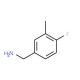 (4-Fluoro-3-methylphenyl)methylamine (CAS 261951-68-2) - chemical structure image