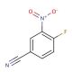 4-Fluoro-3-nitrobenzonitrile (CAS 1009-35-4) - chemical structure image