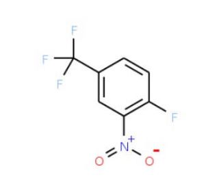 4-Fluoro-3-nitrobenzotrifluoride (CAS 367-86-2) - chemical structure image