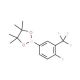 4-Fluoro-3-(trifluoromethyl)phenylboronic acid pinacol ester (CAS 445303-14-0) - chemical structure image