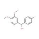 4-Fluoro-3′,4′-dimethoxybenzhydrol - chemical structure image