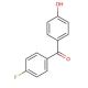 4-Fluoro-4′-hydroxybenzophenone (CAS 25913-05-7) - chemical structure image