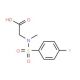 [(4-Fluoro-benzenesulfonyl)-methyl-amino]-acetic acid - chemical structure image