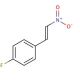 4-Fluoro-β-nitrostyrene (CAS 706-08-1) - chemical structure image