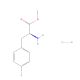 4-Fluoro-L-phenylalanine methyl ester hydrochloride (CAS 64231-55-6) - chemical structure image