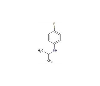 4-Fluoro-N-isopropylaniline (CAS 70441-63-3) - chemical structure image