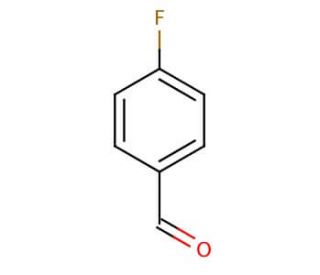 4-Fluorobenzaldehyde (CAS 459-57-4) - chemical structure image