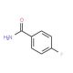 4-Fluorobenzamide (CAS 824-75-9) - chemical structure image