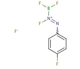 4-Fluorobenzenediazonium Tetrafluoroborate - chemical structure image