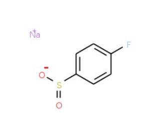 4-Fluorobenzenesulfinic acid sodium salt (CAS 824-80-6) - chemical structure image
