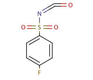 4-Fluorobenzenesulfonyl isocyanate (CAS 3895-25-8) - chemical structure image