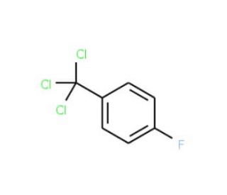 4-Fluorobenzotrichloride (CAS 402-42-6) - chemical structure image