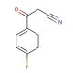 4-Fluorobenzoylacetonitrile (CAS 4640-67-9) - chemical structure image
