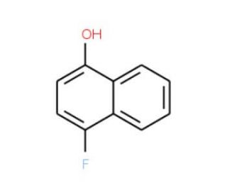 4-Fluoronaphthalen-1-ol (CAS 315-53-7) - chemical structure image