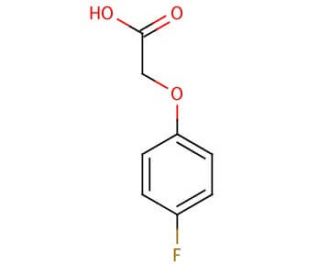 4-Fluorophenoxyacetic acid (CAS 405-79-8) - chemical structure image