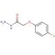4-Fluorophenoxyacetic acid hydrazide (CAS 1737-62-8) - chemical structure image