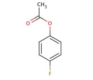 4-Fluorophenyl acetate (CAS 405-51-6) - chemical structure image