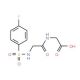 [({[(4-fluorophenyl)sulfonyl]amino}acetyl)amino]acetic acid - chemical structure image