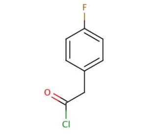 4-Fluorophenylacetyl chloride (CAS 459-04-1) - chemical structure image