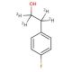 4-Fluorophenylethanol-d4 - chemical structure image