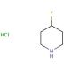 4-Fluoropiperidine hydrochloride (CAS 57395-89-8) - chemical structure image
