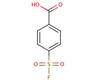 4-(Fluorosulfonyl)benzoic acid (CAS 455-26-5) - chemical structure image