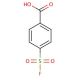 4-(Fluorosulfonyl)benzoic acid (CAS 455-26-5) - chemical structure image