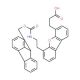 4-(Fmoc-2-aminoethyl)-6-dibenzofuranpropionic acid (CAS 882847-24-7) - chemical structure image