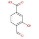 4-Formyl-3-hydroxybenzoic acid (CAS 619-12-5) - chemical structure image
