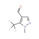 4-Formyl-5-(trifluoromethyl)-1-methyl-1H-pyrazole (CAS 497833-04-2) - chemical structure image