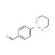 4-Formylbenzeneboronic acid, propane-1,3-diol cyclic ester (CAS 4463-41-6) - chemical structure image