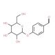 4-Formylphenyl b-D-allopyranoside (CAS 80154-34-3) - chemical structure image