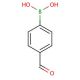 4-Formylphenylboronic acid (CAS 87199-17-5) - chemical structure image