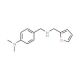 (4-{[(Furan-2-ylmethyl)-amino]-methyl}-phenyl)-dimethylamine (CAS 289490-62-6) - chemical structure image