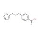 4-(Furan-2-ylmethylsulfanylmethyl)-benzoic acid - chemical structure image
