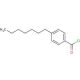 4-Heptylbenzoyl chloride (CAS 50606-96-7) - chemical structure image
