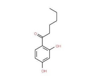 4-Hexanoylresorcinol (CAS 3144-54-5) - chemical structure image