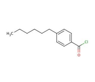 4-Hexylbenzoyl chloride (CAS 50606-95-6) - chemical structure image