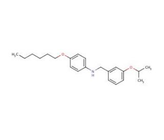 4-(Hexyloxy)-N-(3-isopropoxybenzyl)aniline - chemical structure image