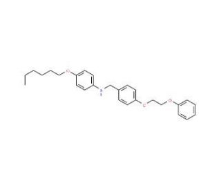4-(Hexyloxy)-N-[4-(2-phenoxyethoxy)benzyl]aniline - chemical structure image