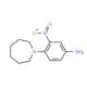 4-(Homopiperidin-1-yl)-3-nitroaniline - chemical structure image