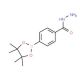 4-(Hydrazinecarbonyl)phenylboronic acid, pinacol ester (CAS 276694-16-7) - chemical structure image