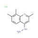 4-Hydrazino-2,7,8-trimethylquinoline hydrochloride (CAS 1173257-45-8) - chemical structure image