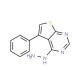 4-hydrazino-5-phenylthieno[2,3-d]pyrimidine (CAS 113246-86-9) - chemical structure image